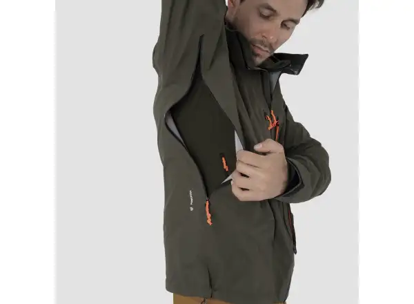 Salewa Sella 3L Powertex men's jacket Dark Olive