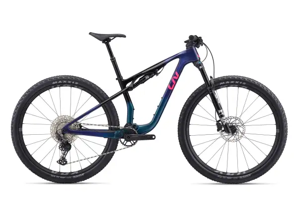 Liv Pique Advanced SL 3 full-suspension mountain bike Deep Cove/Sea Sparkle
