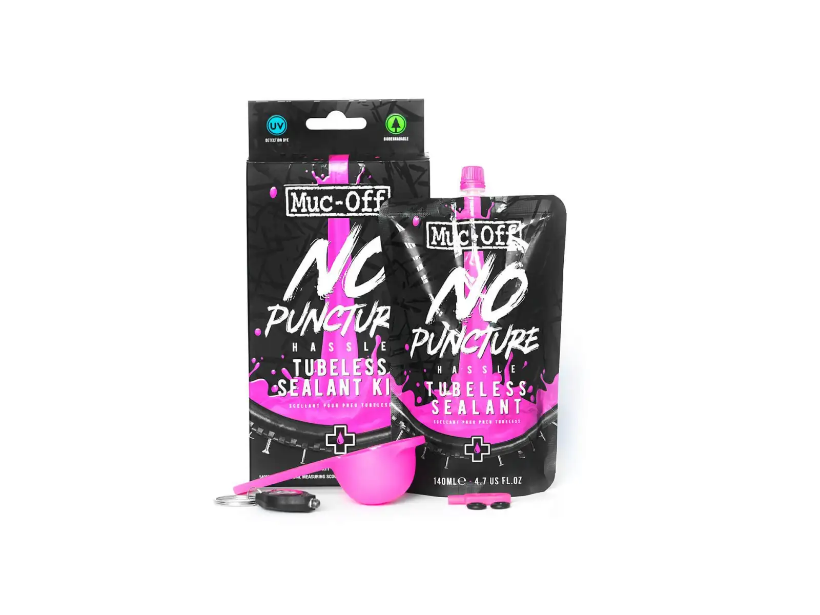 Muc Off No Puncture Hassle sealant 140 ml kit