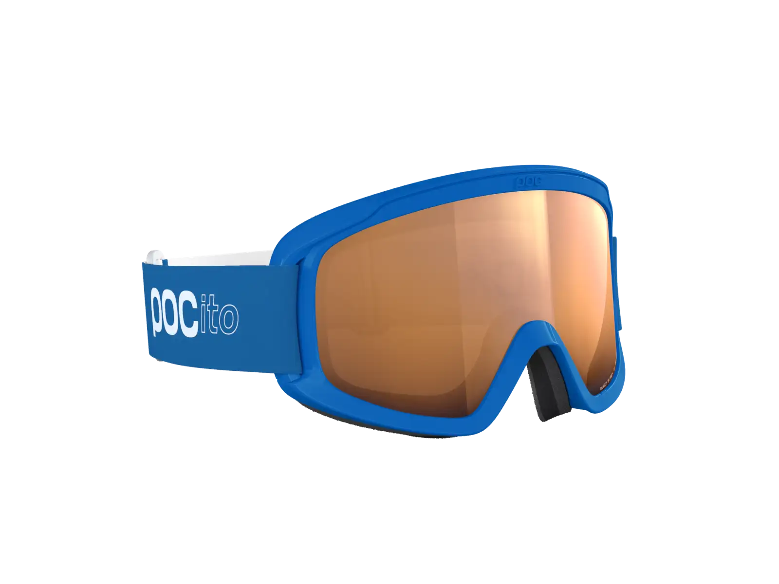 POC POCito Retina children's ski goggles Fluorescent Blue/Partly Sunny Light Orange