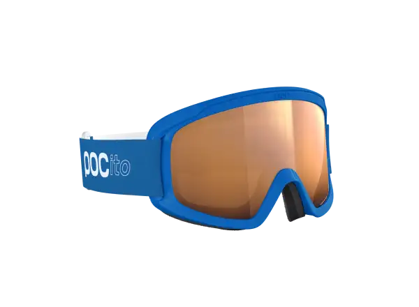 POC POCito Retina children's ski goggles Fluorescent Blue/Partly Sunny Light Orange