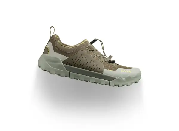 Fizik Ergolace 2 Flat MTB shoes Forest Green/Caramel