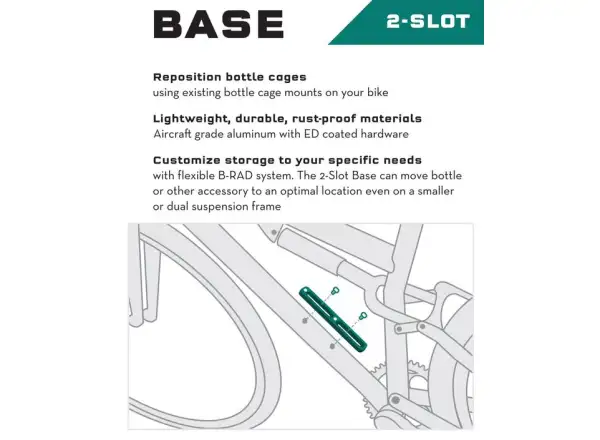 Wolf Tooth B-RAD 2 modular frame rail