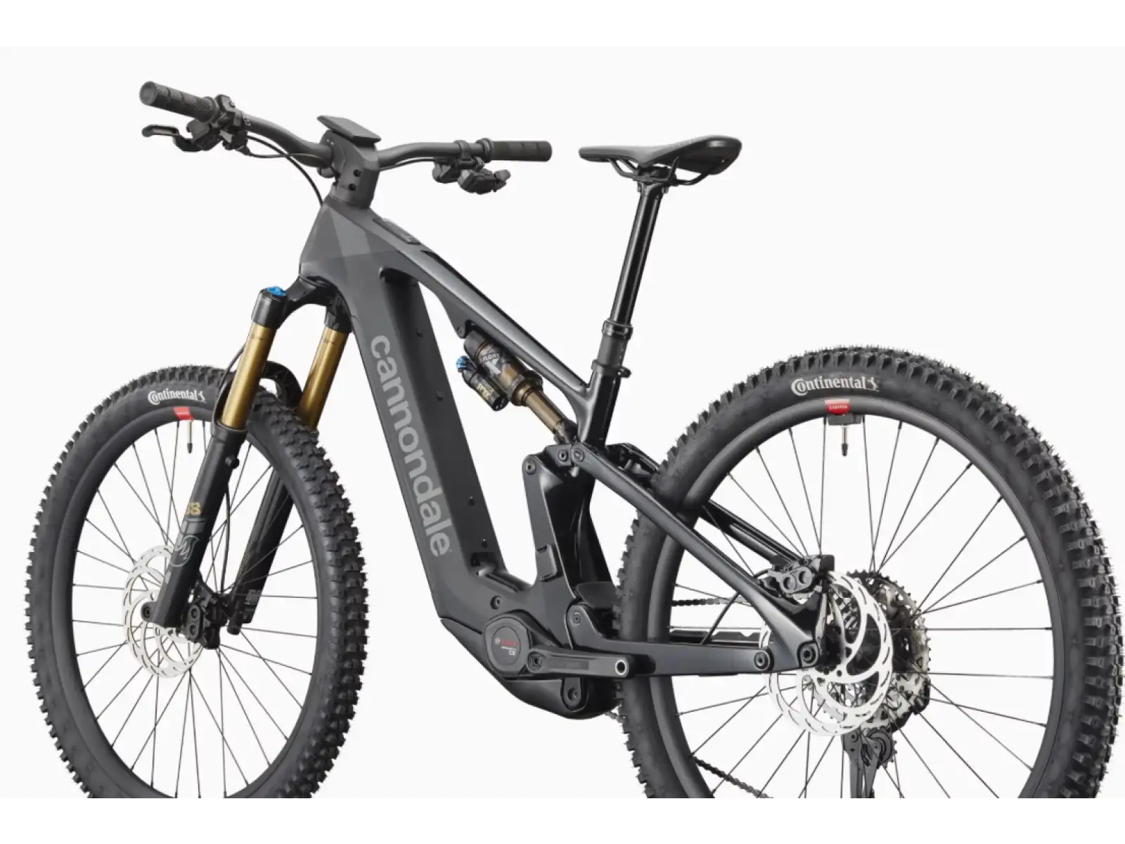 Cannondale Moterra Carbon 1 full-suspension e-bike Matte Black (BBQ)