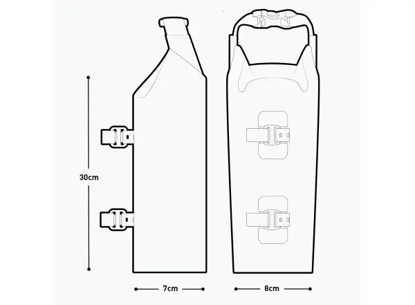 Evoc Downtube Pack WP 1,2 bag Black