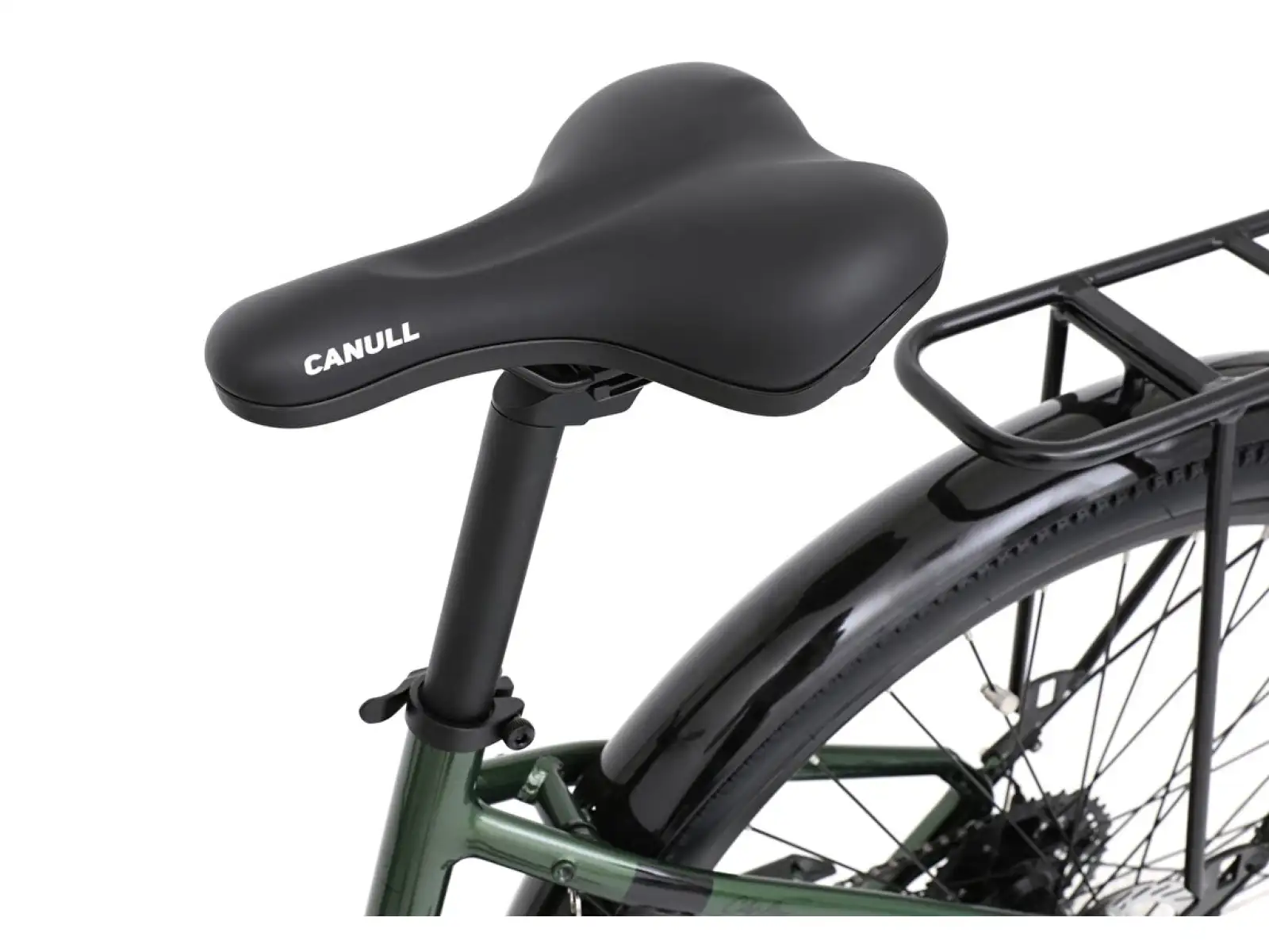CANULL City 2 720 Wh low-step electric bike forest green