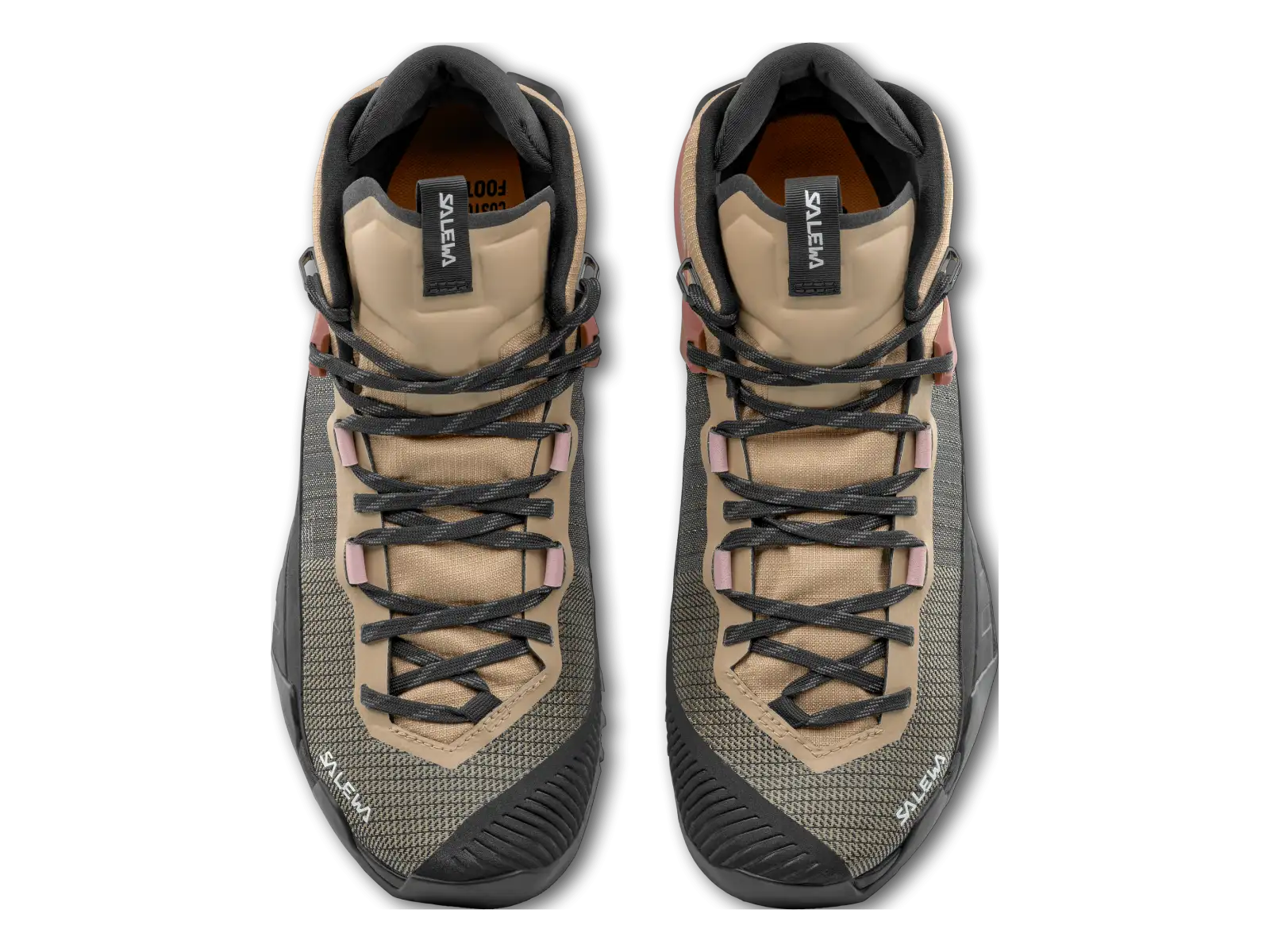 Salewa Wildfire NXT Mid GTX women's hiking boots Quicksand/Etruscan Red