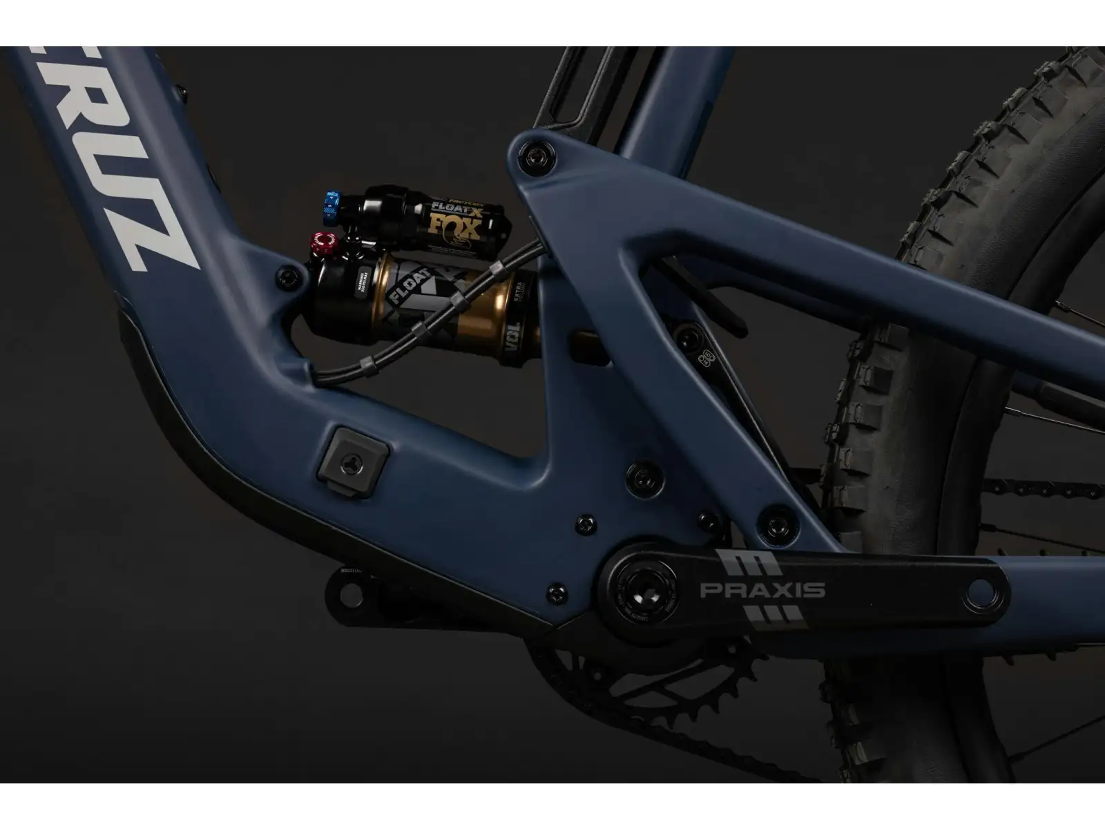 Santa Cruz Heckler SL 1 C R full suspension e-bike Matte Dark Blue
