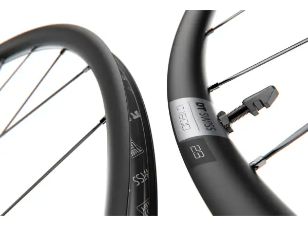 DT Swiss C 1800 Spline 23 DB 700C CL 12/100 front wheel - Unpacked