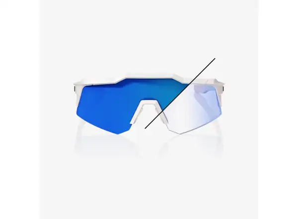 100% Speedcraft XS LE Bastille Blue Mirror Photochromic Sunglasses