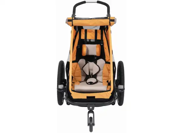 XLC MONOs BS-C09 children's trailer 20" Marigold/Anthrazit
