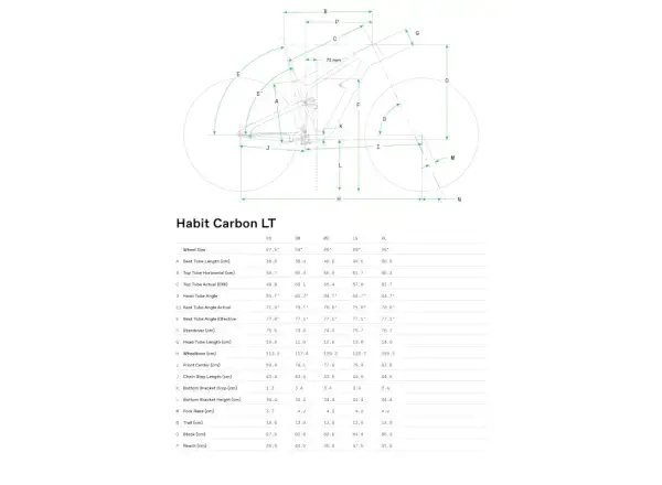 Cannondale Habit Carbon LT 1 mountain bike Chalk
