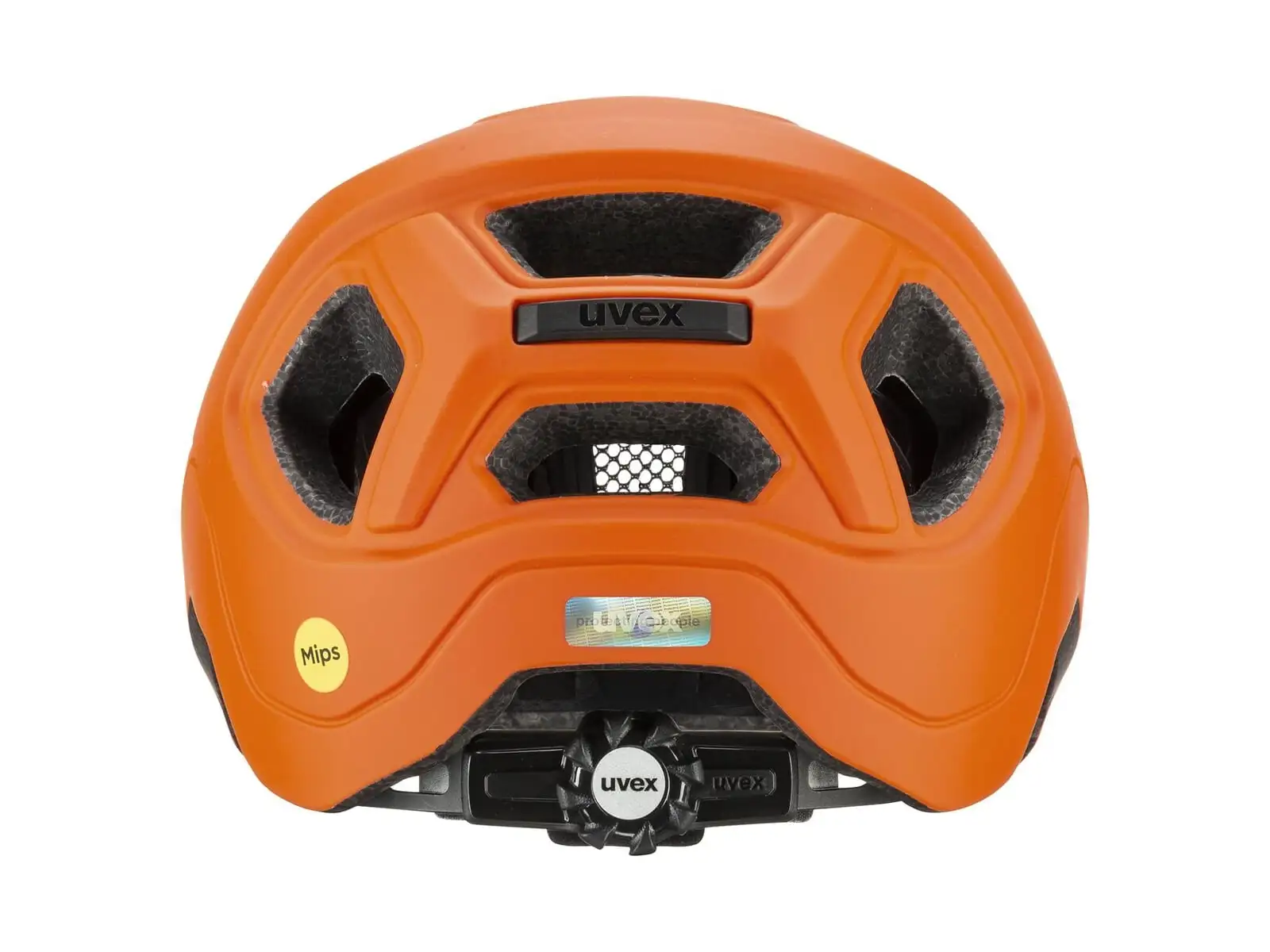 Uvex React JR. Mips helmet Papaya Natt