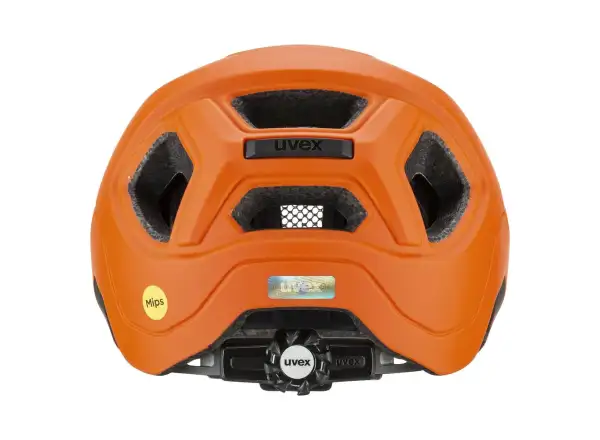 Uvex React JR. Mips helmet Papaya Natt