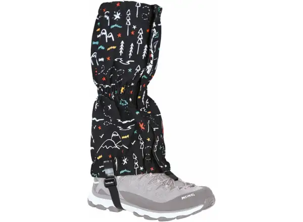 Viking TIBBA kids gaiters Black