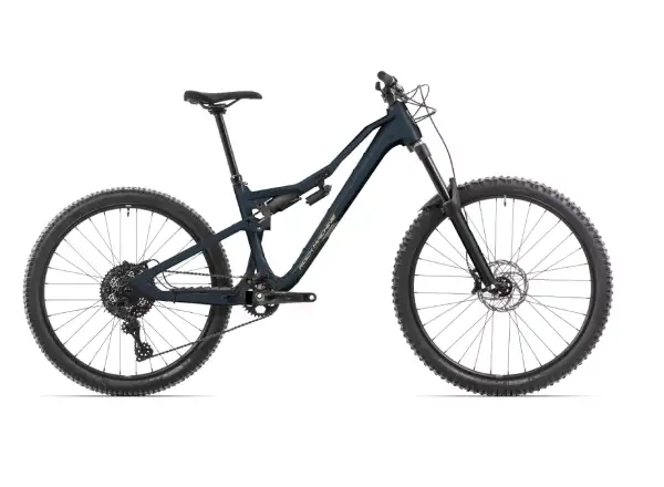 Rock Machine Whizz FS III 90 AXS mountain bike Matte Milionaire Blue