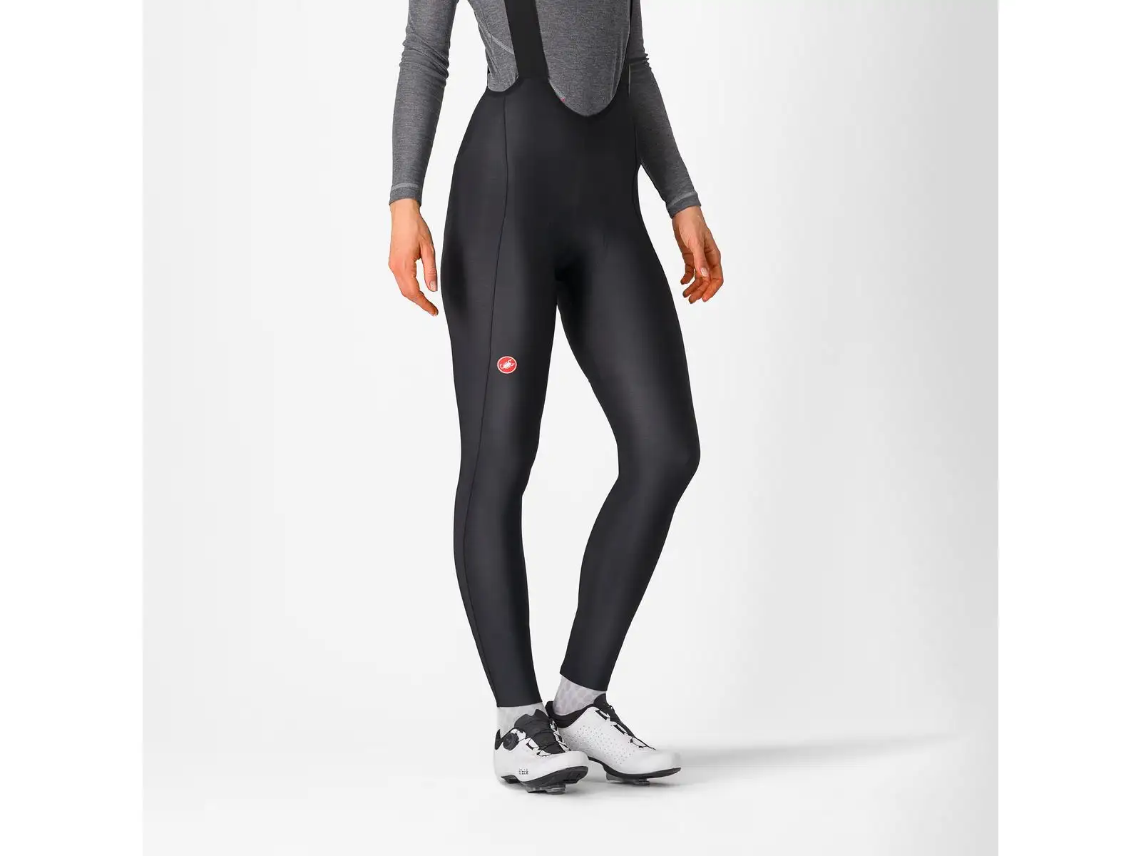 Castelli Espresso Bibtight women's bib tights with pad Black
