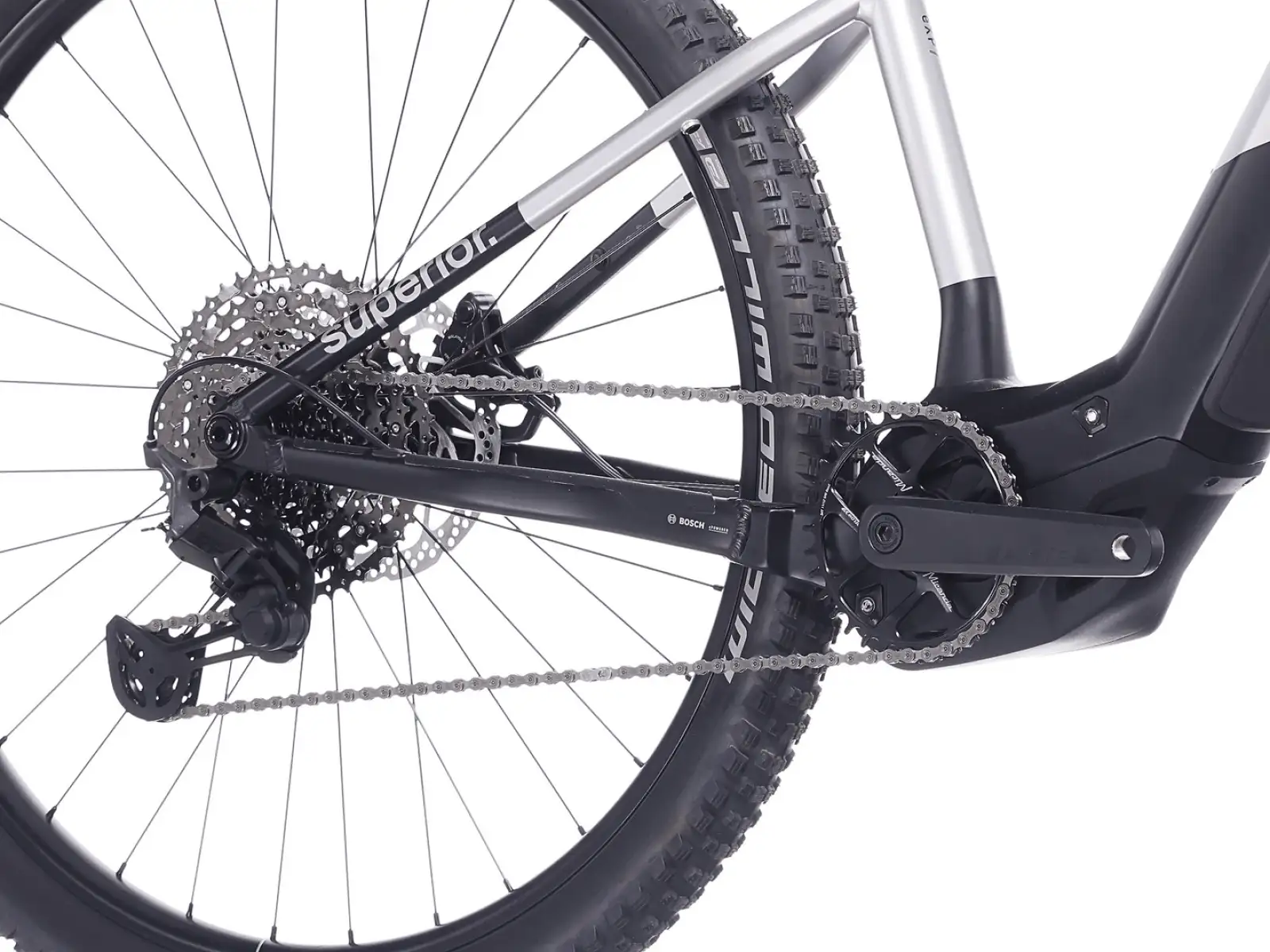 Superior eXP 6.5 mountain e-bike Matte Dark Chrome/Black
