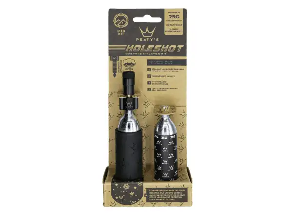 Peatys Holeshot CO2 kit 25 g Black