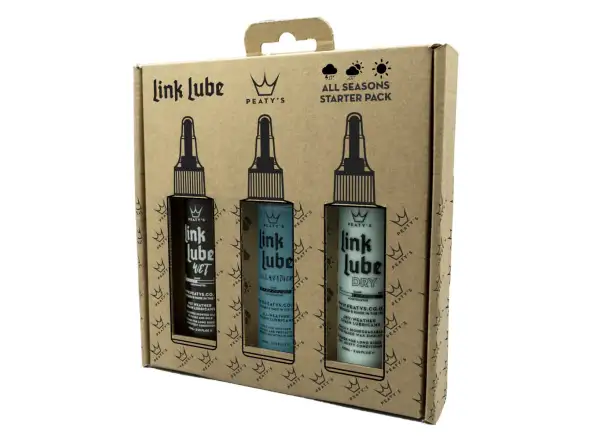 Peatys Linklube All Seasons lubricant set 3x60 ml