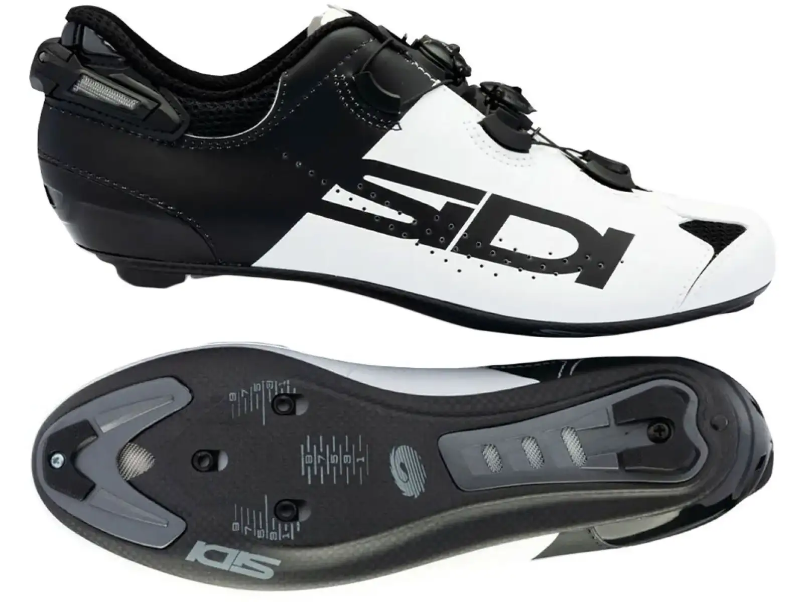 Sidi Shot 2S Pro men's road cycling shoes White/Black