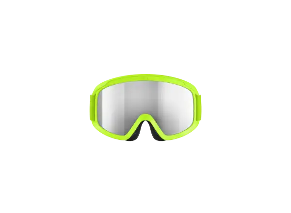 POC POCito Opsin kids ski goggles Fluorescent Yellow/Green/Partly Sunny Silver