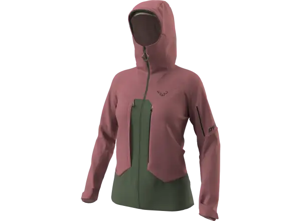 Dynafit Tigard 3L Stretch women's jacket Dark Rose