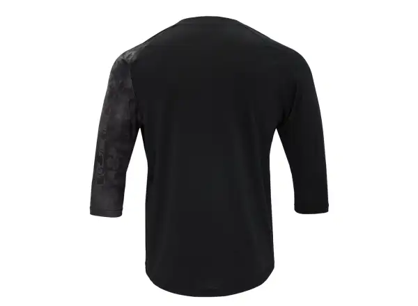 Silvini Brunello men's jersey 3/4 sleeve Black/Charcoal