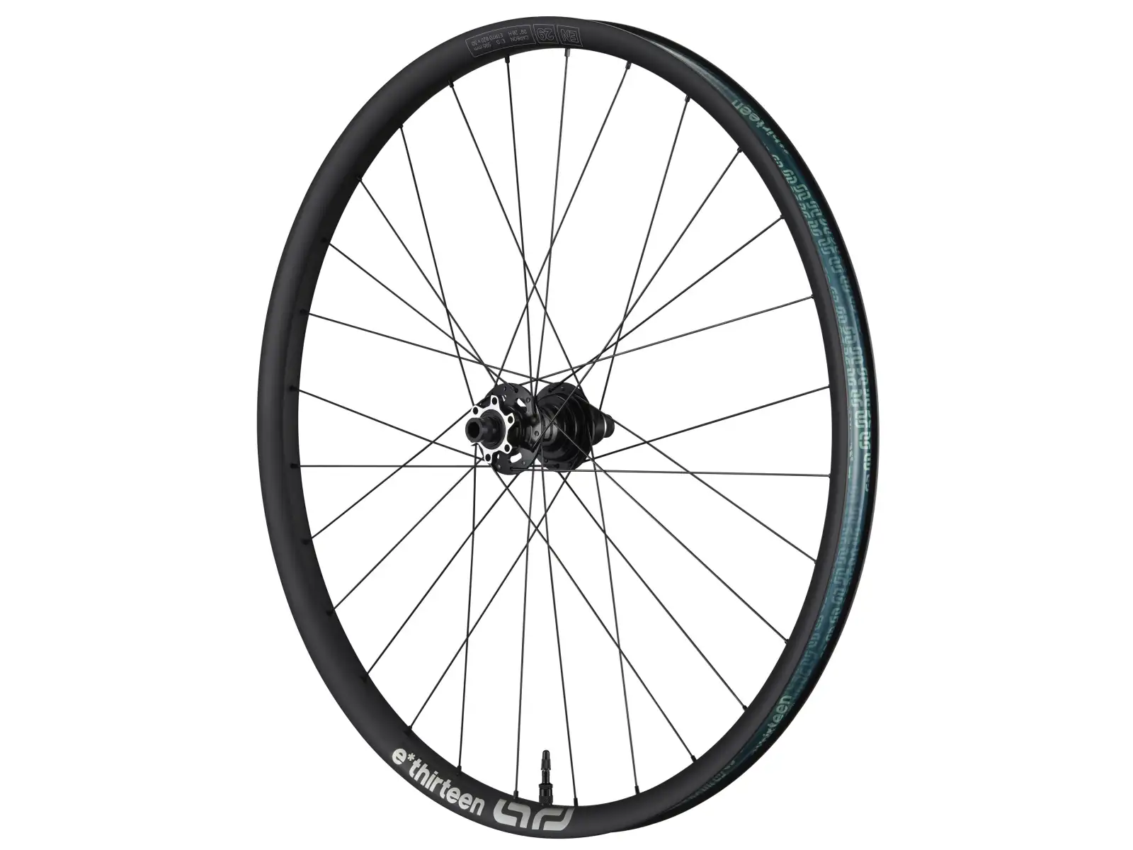 E-13 Grappler Race Carbon Boost 29" rear wheel with hub XD Black