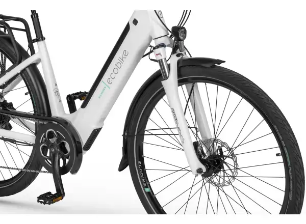 Ecobike X-Cross 630 Wh White trekking e-bike