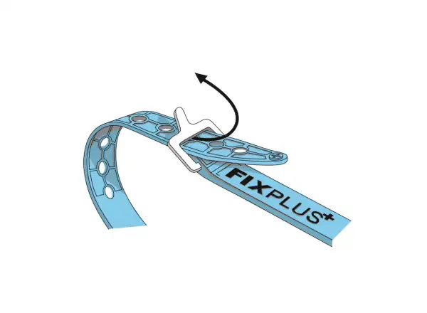 Fixplus Strap cable tie 350 mm black