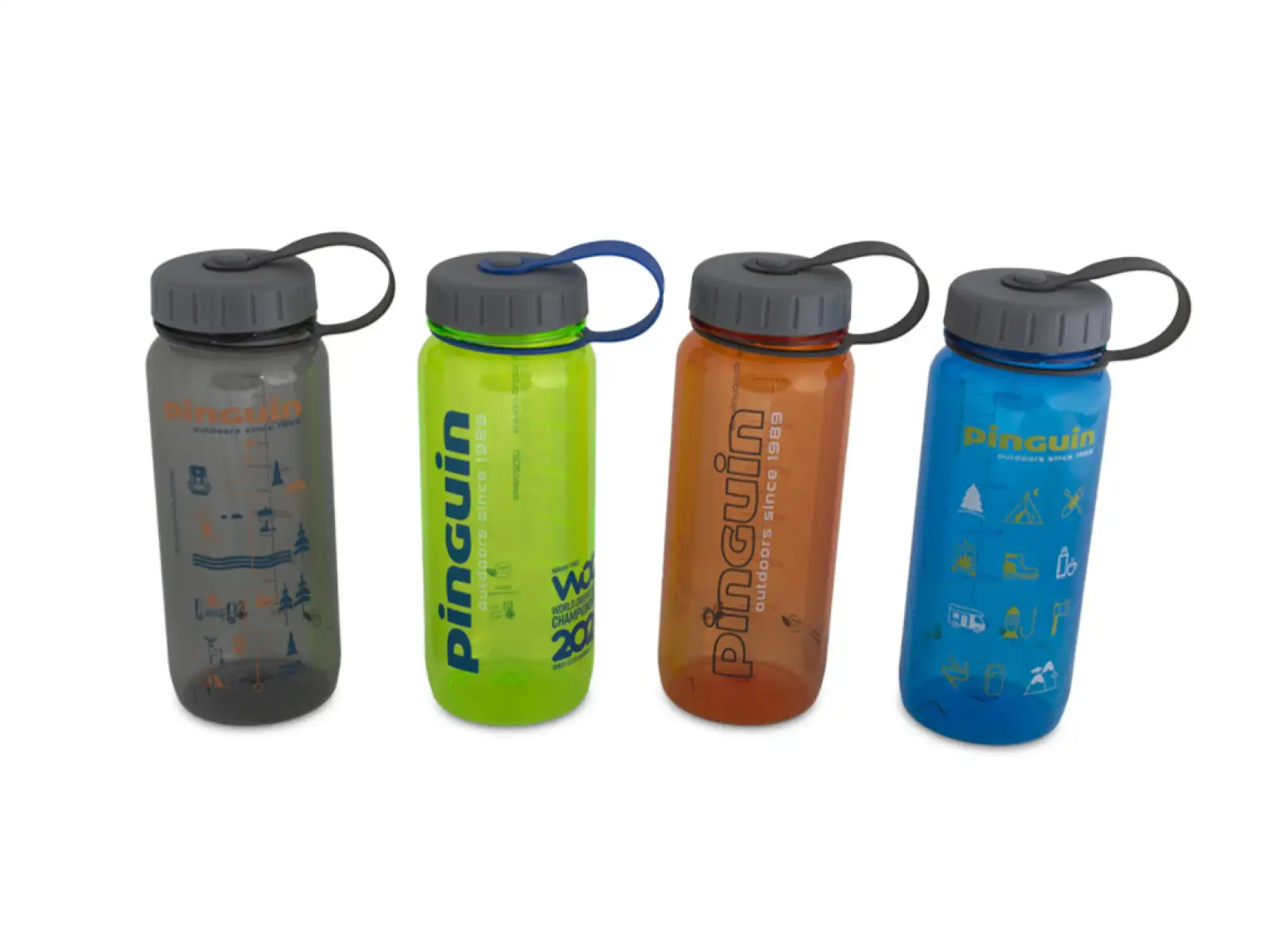 Pinguin Tritan Slim Bottle 0.65l blue