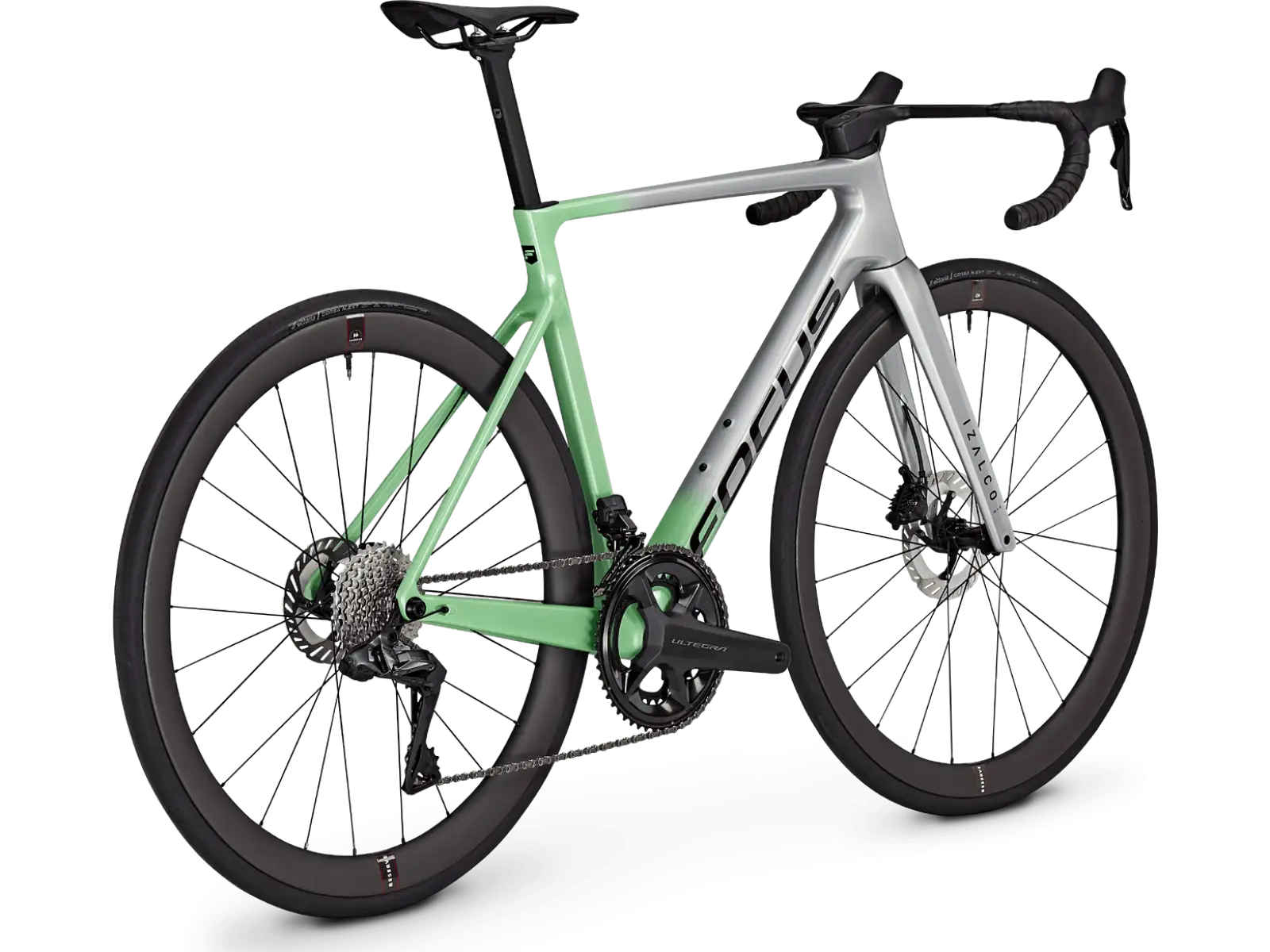 Focus IZALCO MAX 9.7 road bike Nepalsilver / Mintgrey