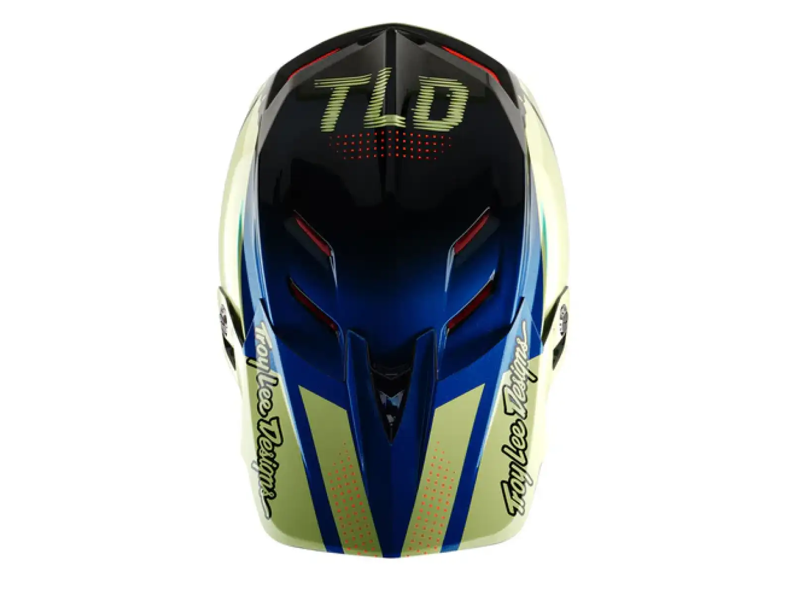 Troy Lee Designs D4 Composite helmet Drip Glo Yellow