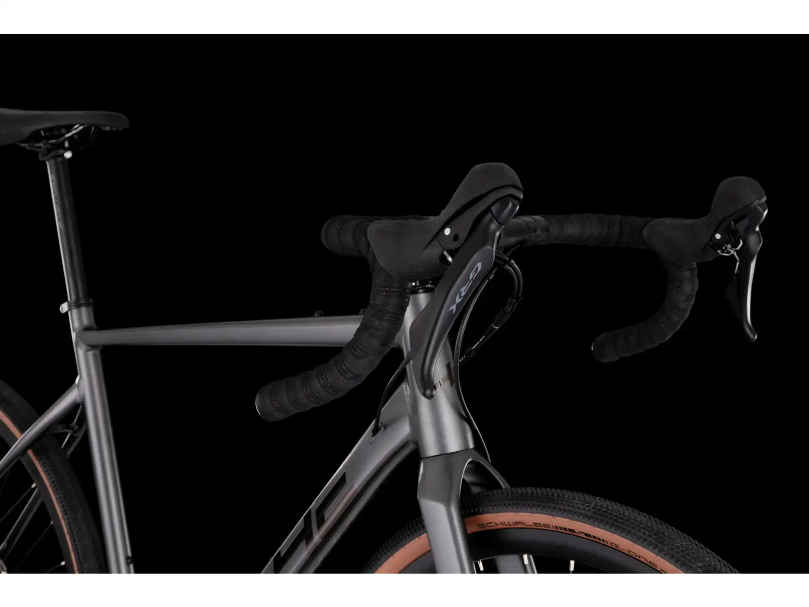 4Ever Gromvel Race gravel bike Titan matt