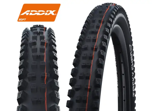 Schwalbe Tacky Chan Evo SuperTrail TLE, Addix Soft E-50 29x2,40" MTB tire kevlar