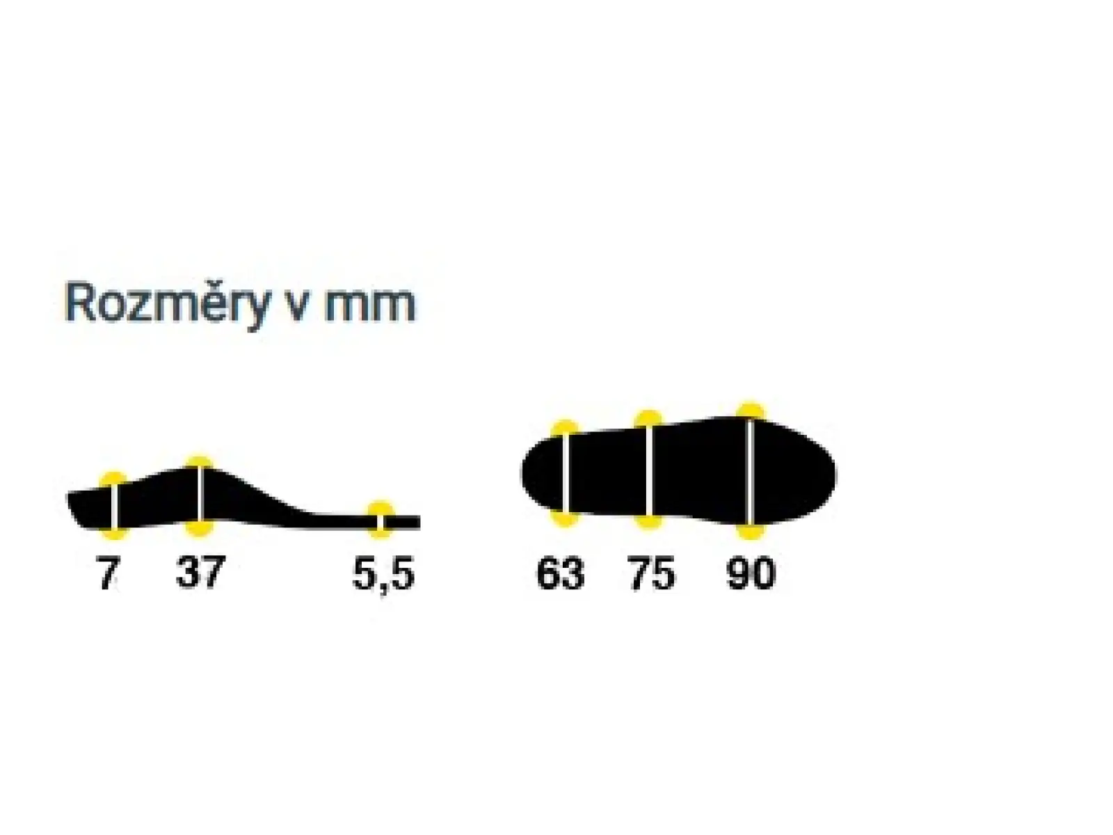 Sidas 3feet Merino High Arch insoles high arch 1 pair