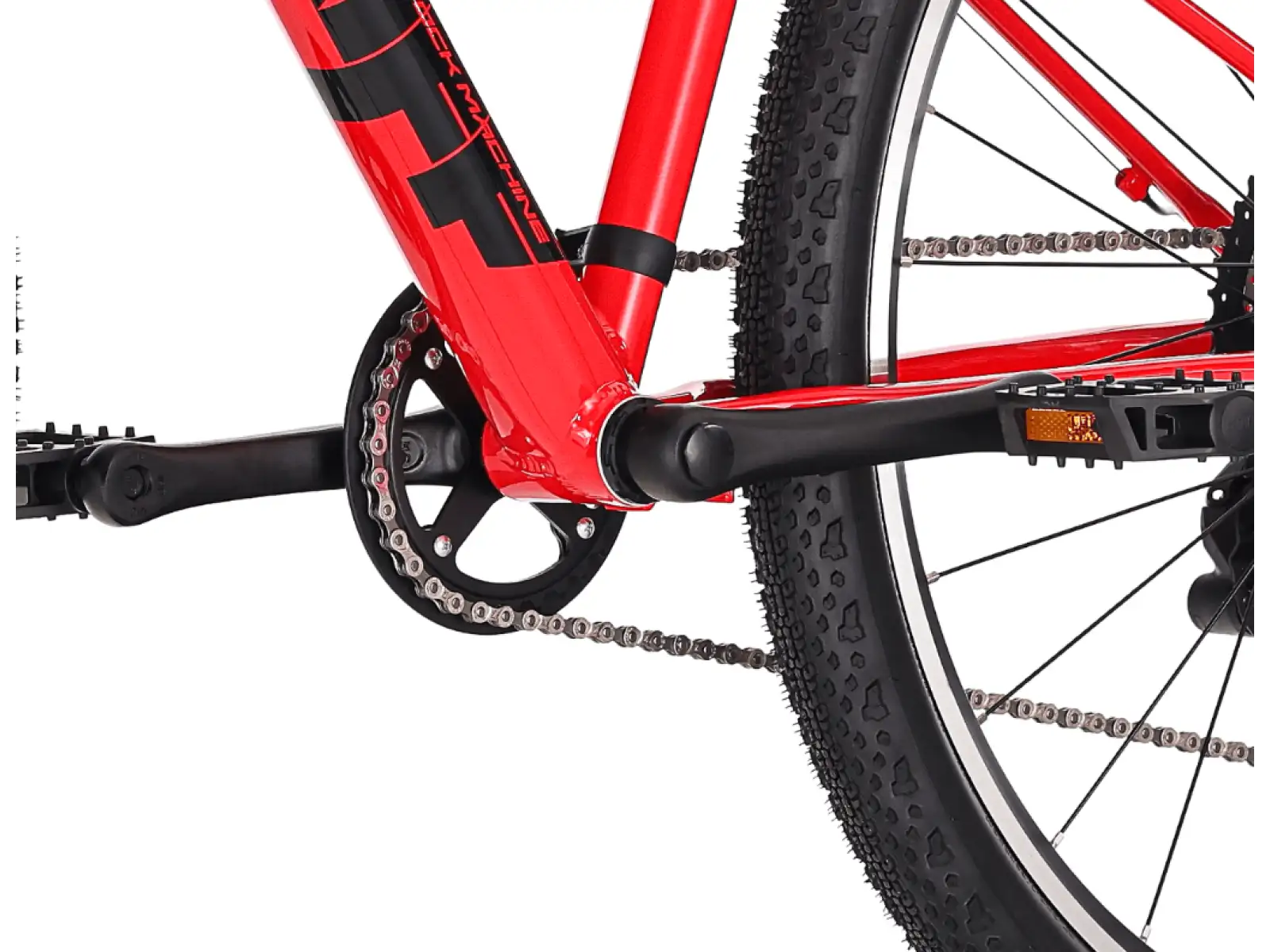 Rock Machine RIFF JR 27 kids bike Gloss Fire Red