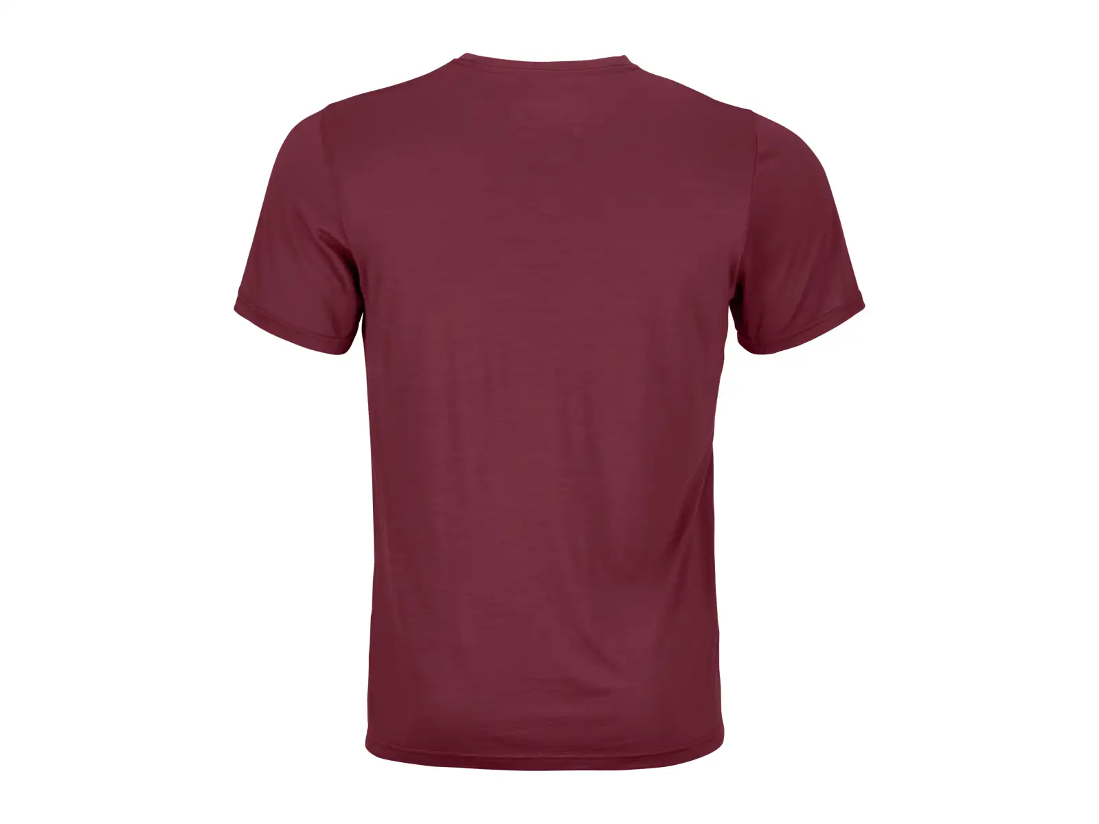 Ortovox 120 Cool Tec Mtn Stripe men's T-shirt Red Malbec