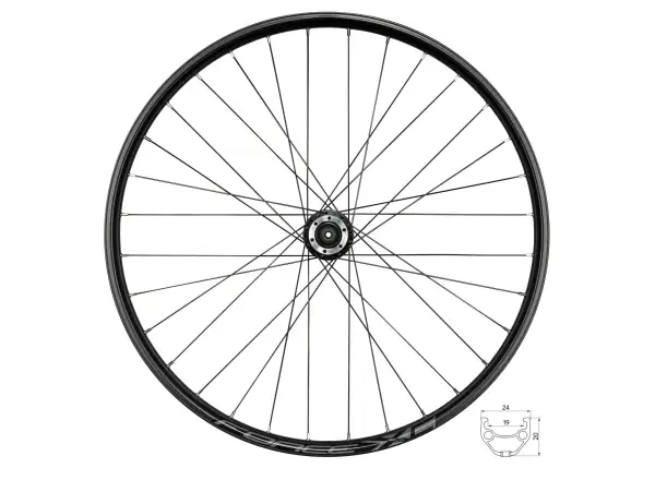 Force XC Disc 27.5 front spoked wheel hub Force F804332