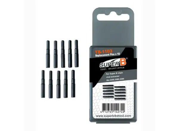 Super B TB-1103 set of replacement pins for chain tools 3350 and 339