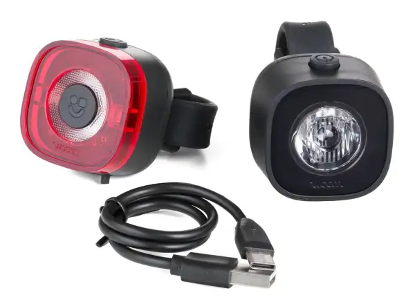 Woom Beam Bike Lights front and rear light SET