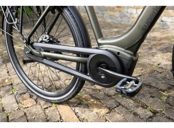 Superior eMOVE 6.3 city e-bike Matte Dark Green