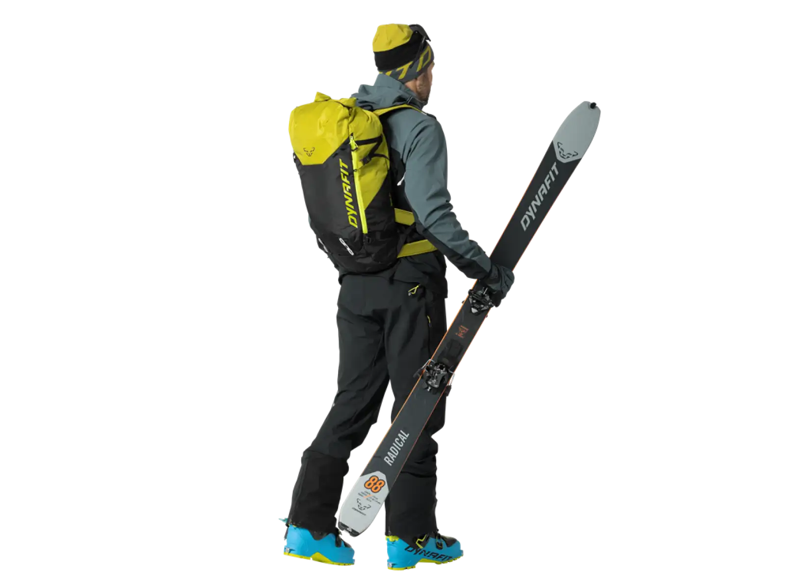 Dynafit Radical 30+ ski mountaineering backpack 30 l Golden Lime/Black Out