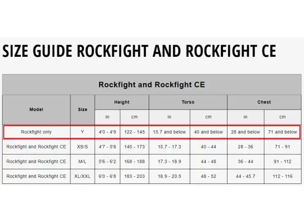 Troy Lee Designs Rockfight youth protective vest red