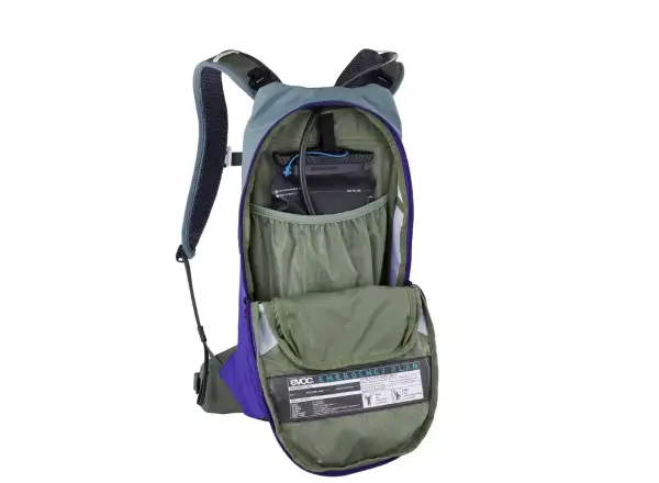 Evoc Stage 6 l backpack Steel/Violet/Dark Olive