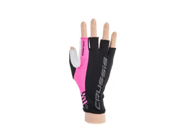 Crussis gloves black/pink fluo size XL