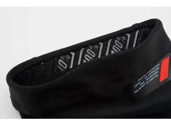 100% Teratec Knee Guards Heather Grey/Black