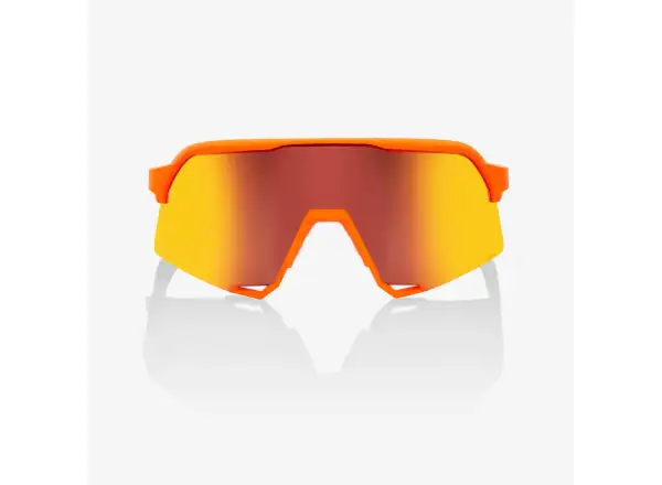 100% S3 Glasses Soft Tact HiPER Neon Orange/Red Multilayer
