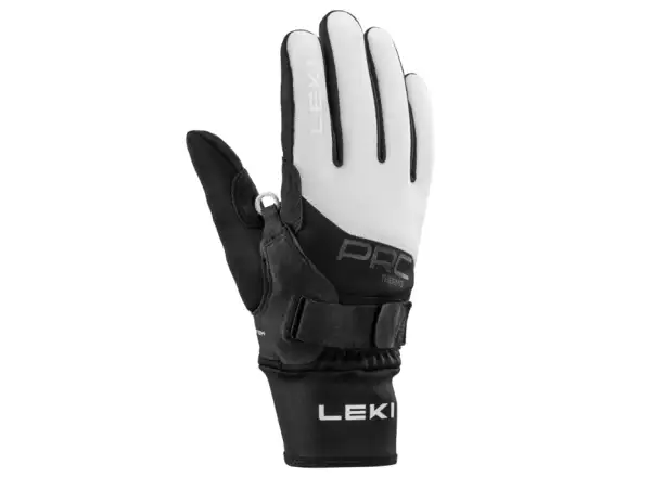 Leki PRC ThermoPlus Shark Women running gloves Black-White